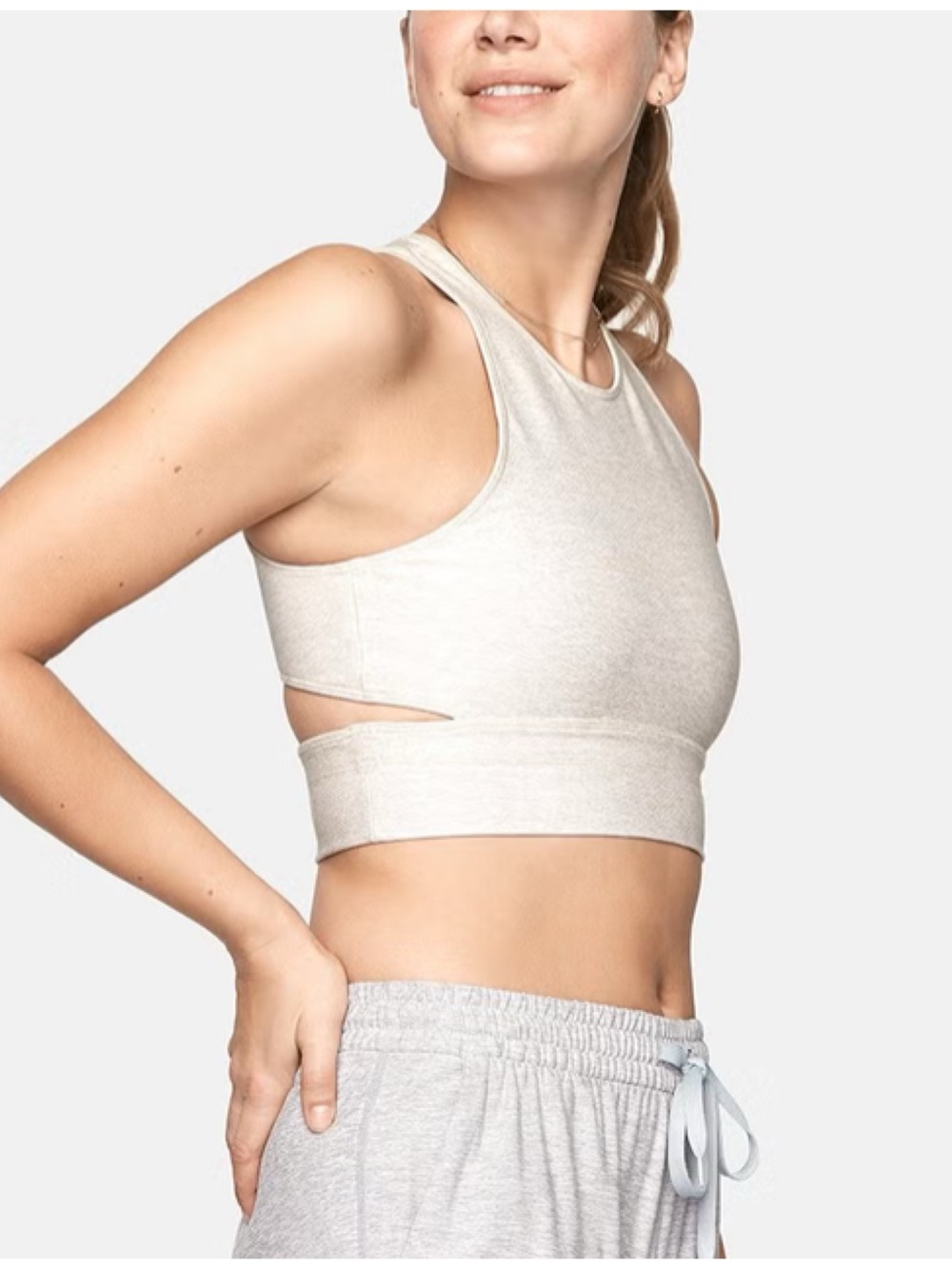 OV Slashback Crop Tank S